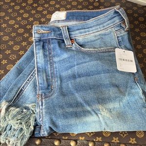 NWT free people fringe jeans 27
